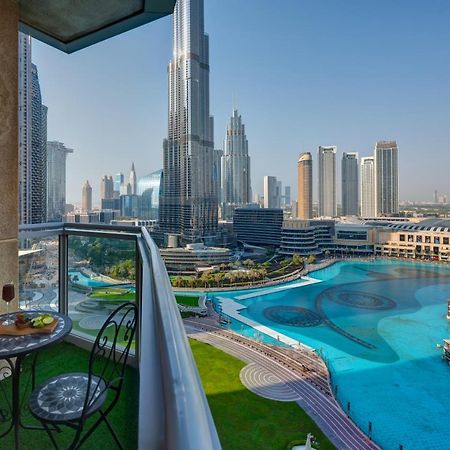 Durrani Homes - Luxe Living With Burj Khalifa And Fountain View - Third Room Without Partition 迪拜 外观 照片