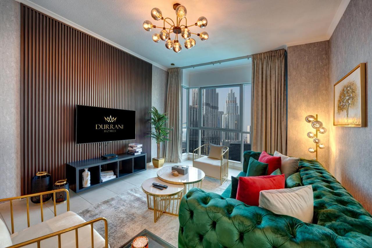 Durrani Homes - Luxe Living With Burj Khalifa And Fountain View - Third Room Without Partition 迪拜 外观 照片