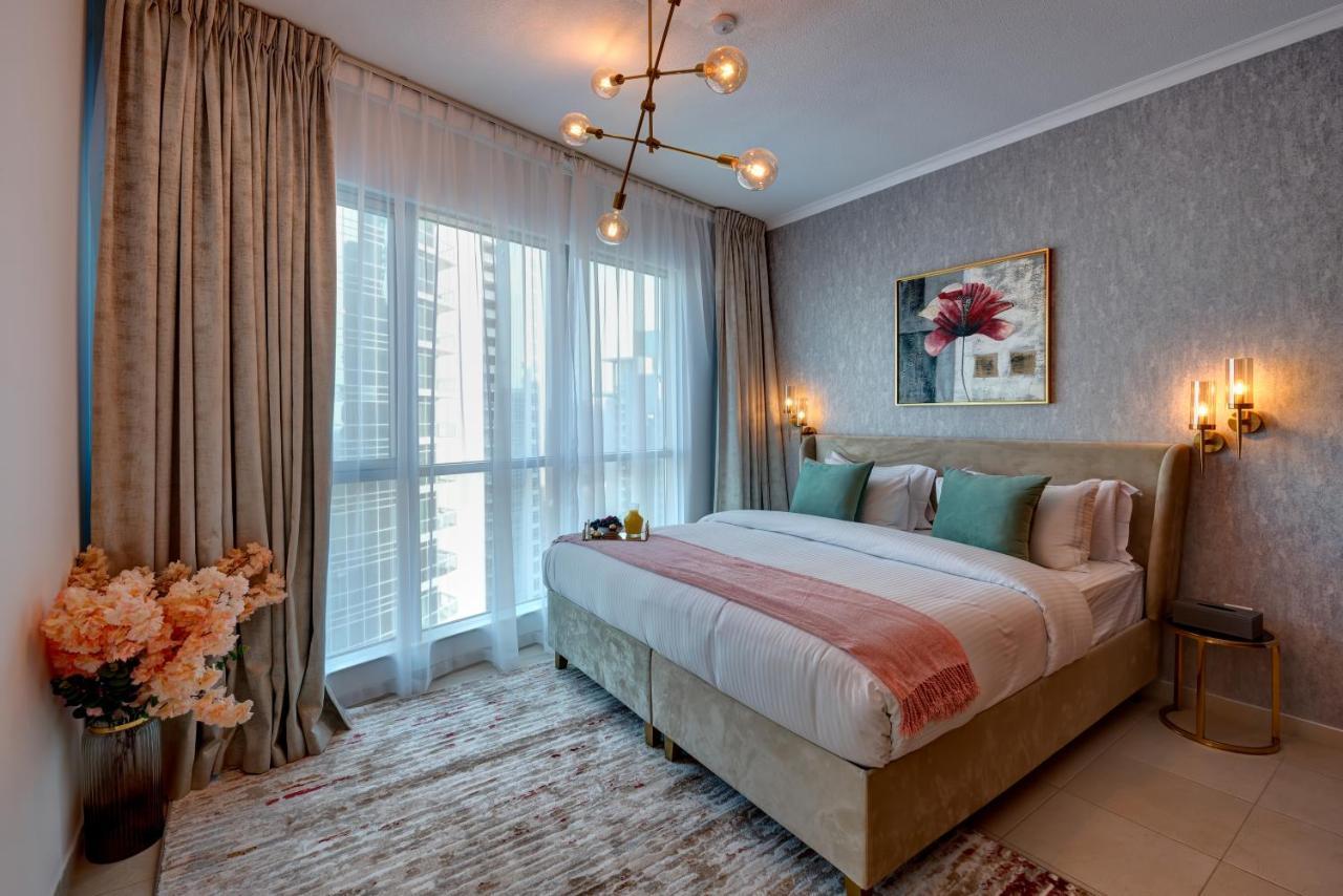 Durrani Homes - Luxe Living With Burj Khalifa And Fountain View - Third Room Without Partition 迪拜 外观 照片