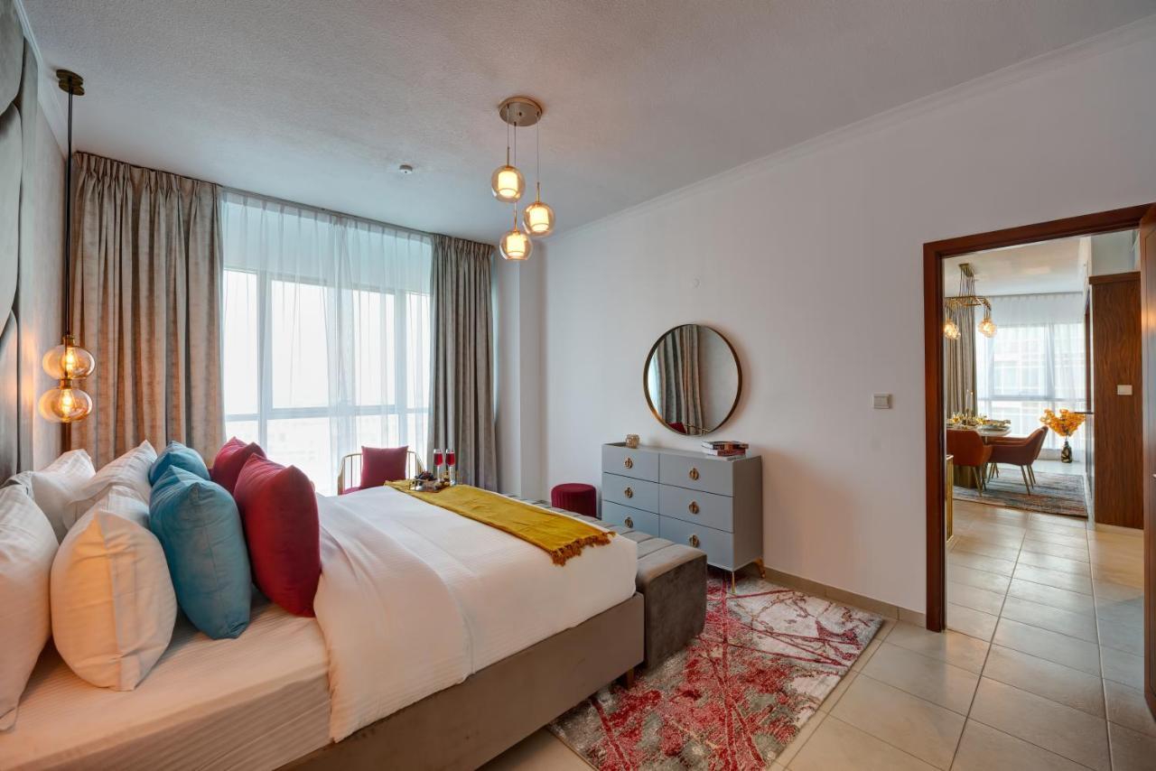Durrani Homes - Luxe Living With Burj Khalifa And Fountain View - Third Room Without Partition 迪拜 外观 照片